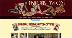 Desktop Screenshot of nylonsnylons.net